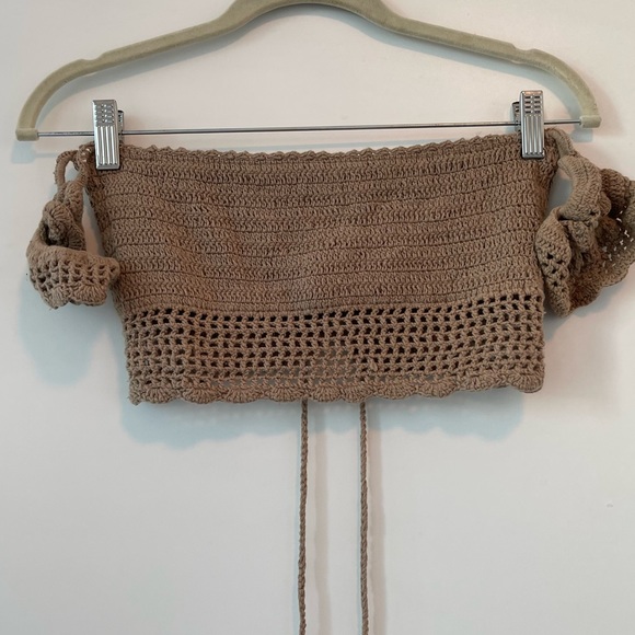 MILA | CROCHET BRA TOP - Picture 3 of 5